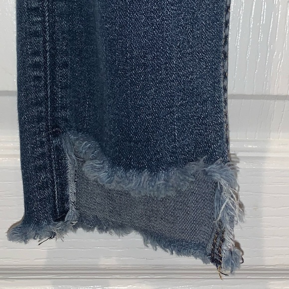 Designer HUDSON boot Cut hem skinny jeans size 27 4 - Picture 2 of 16